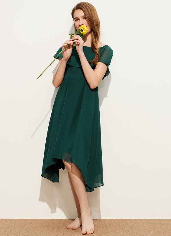 Robe Cérémonie Mousseline Fraîche - gallery 3