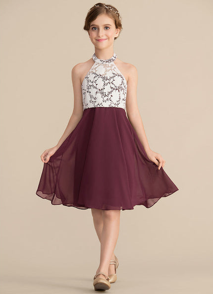 Robe Cérémonie Mousseline Fleurie