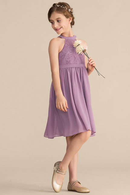 Robe Cérémonie Mousseline Fleurie - gallery 1