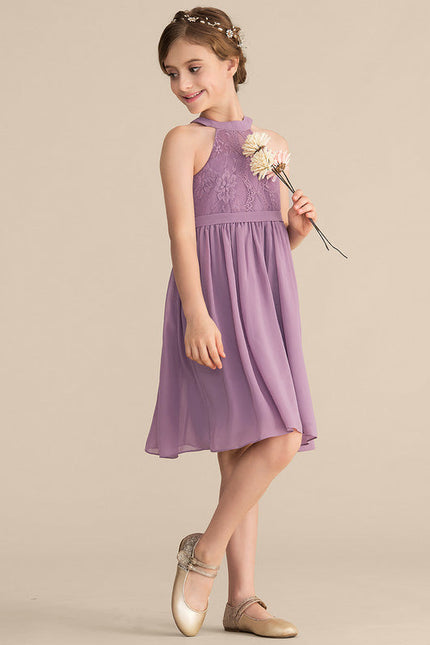 Robe Cérémonie Mousseline Fleurie - gallery 1