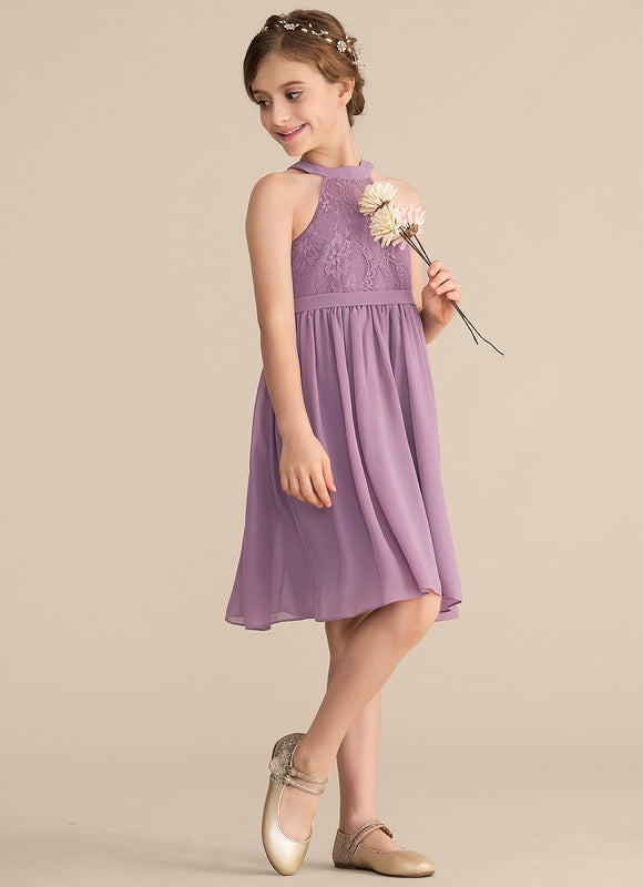 Robe Cérémonie Mousseline Fleurie - gallery 1