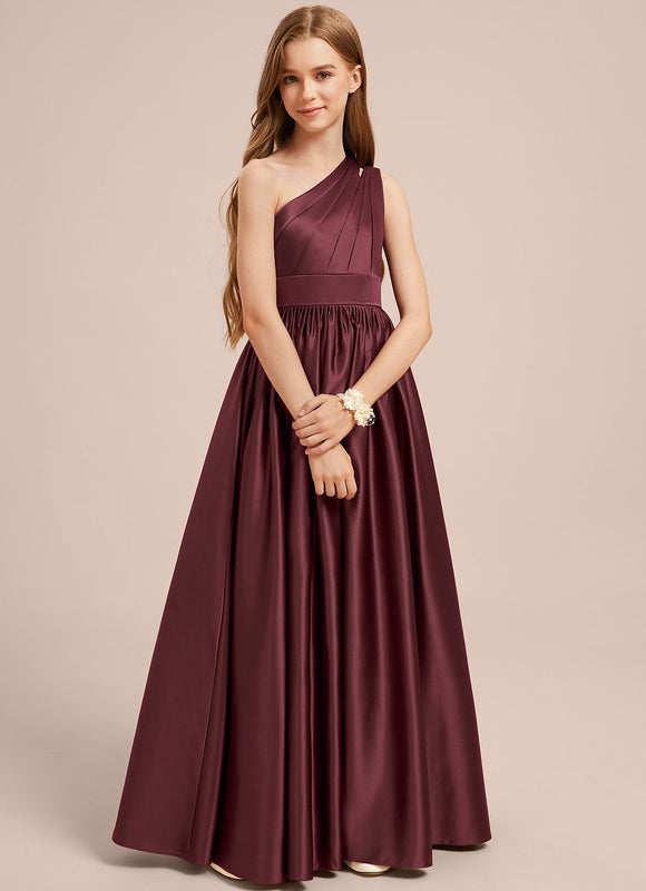 Robe Cérémonie Asymétrique Vert Tendre - gallery 5