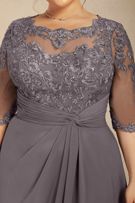 Robe Ceremonie Grande Taille Occasion - gallery 7