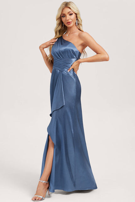 Robe Cérémonie Fluide Satinée - gallery 1