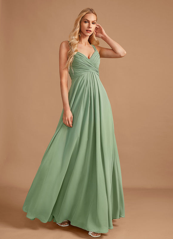 Robe Cérémonie Longue Volants Rose - gallery 2