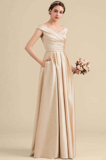 Robe Cérémonie Soirée Drapée - gallery 1