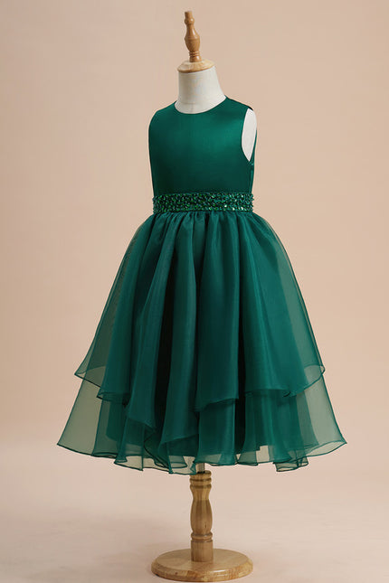 Robe Cérémonie Émeraude Festive - gallery 2