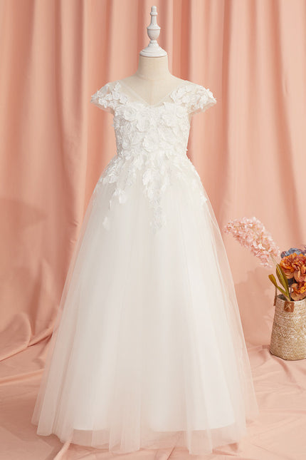 Robe Cérémonie Florale Éthérée
