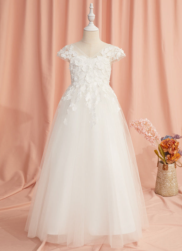 Robe Cérémonie Florale Éthérée