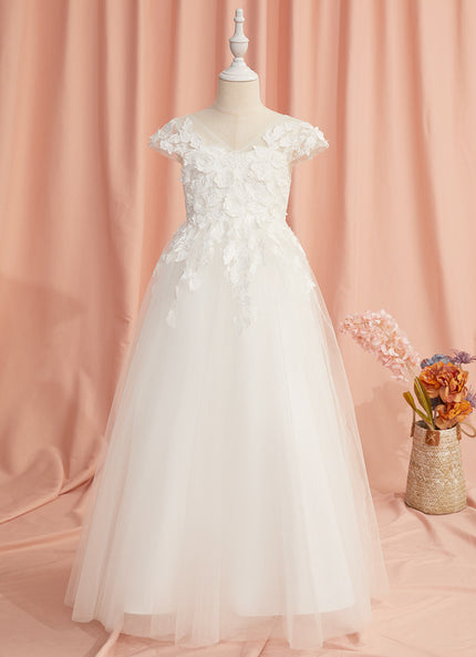 Robe Cérémonie Florale Éthérée