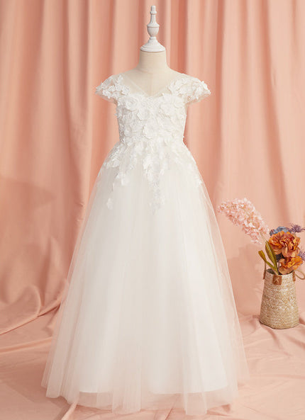 Robe Cérémonie Florale Éthérée