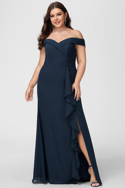Robe Cérémonie Élégante À Décolleté - gallery 6