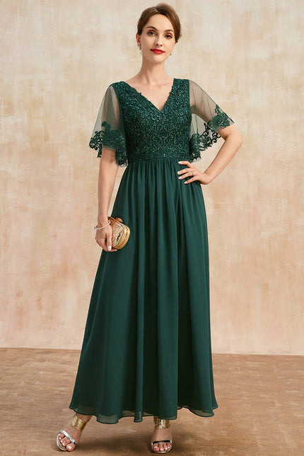 Robe Cérémonie Élégante Dentelle - gallery 2
