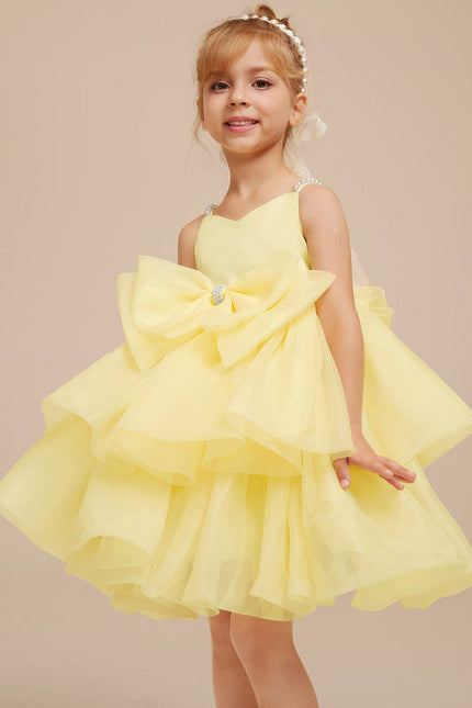 Robe Cérémonie Jaune Volante - gallery 3