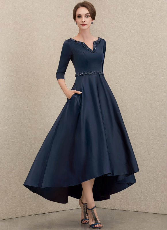 Robe Cérémonie Nuit Étoilée Satinée - gallery 8