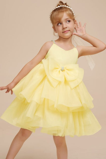 Robe Cérémonie Jaune Volante - gallery 8