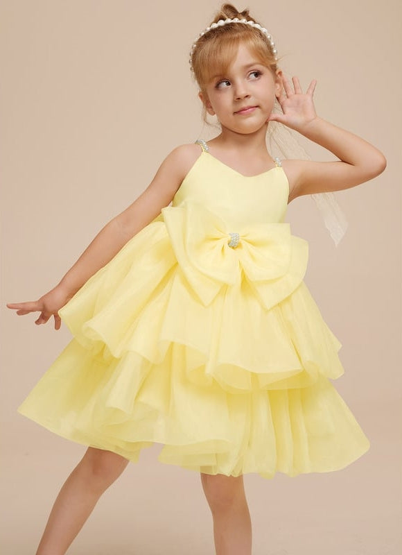 Robe Cérémonie Jaune Volante - gallery 8