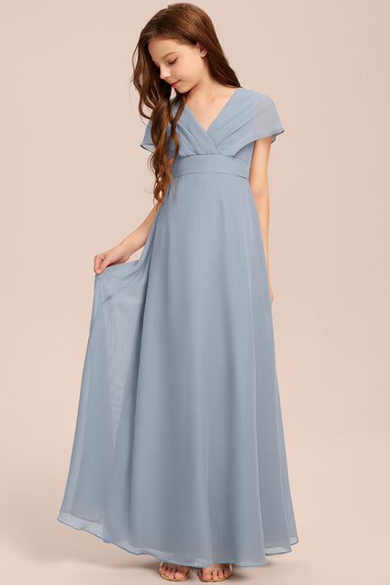 Robe Cérémonie Longue Vert Deau - gallery 1