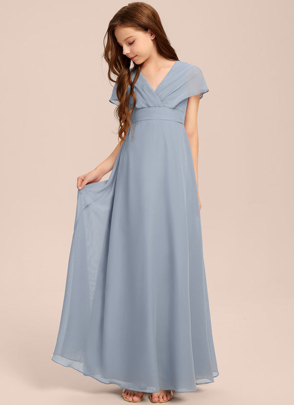 Robe Cérémonie Longue Vert Deau - gallery 1