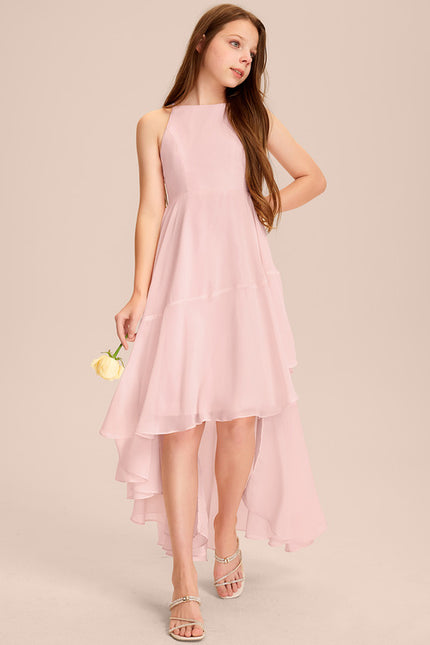 Robe Cérémonie Mousseline Marine - gallery 9