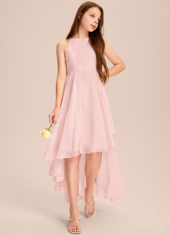 Robe Cérémonie Mousseline Marine - gallery 9