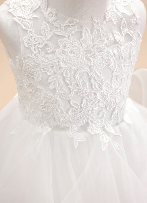 Robe Cérémonie Tulle Ivoire - gallery 6