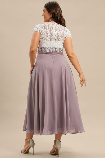 Robe Cérémonie Élegante Violet - gallery 6