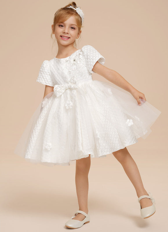 Robe Cérémonie Ballerine Florale - gallery 1