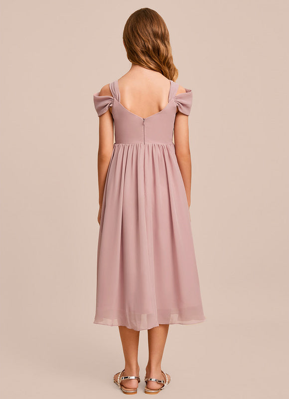 Robe Cérémonie Mauve Délicate - gallery 5
