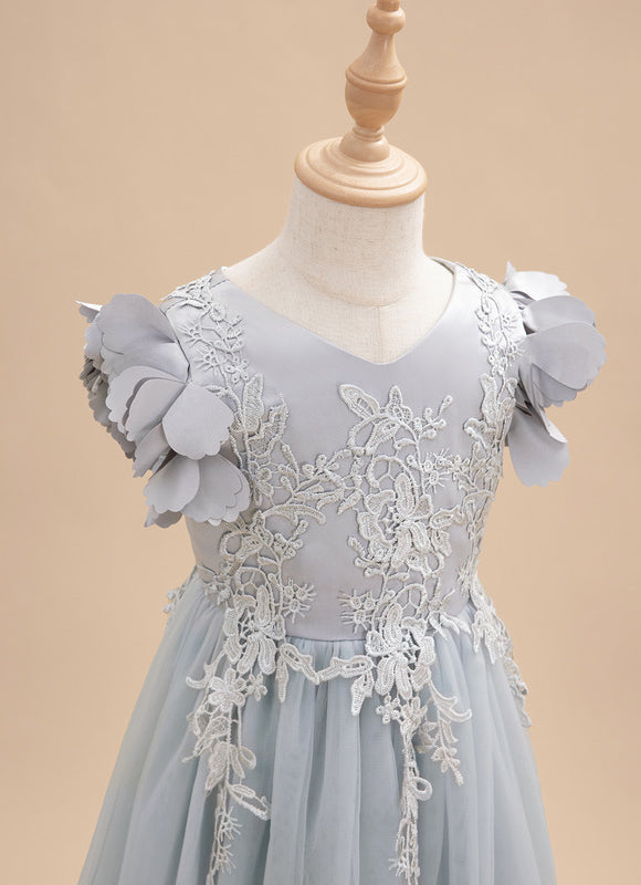 Robe Cérémonie Tulle Satinée - gallery 8