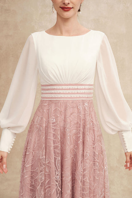 Robe Cérémonie Florale Éclatante - gallery 7