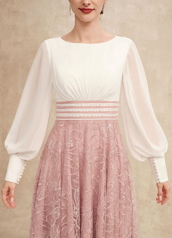 Robe Cérémonie Florale Éclatante - gallery 7