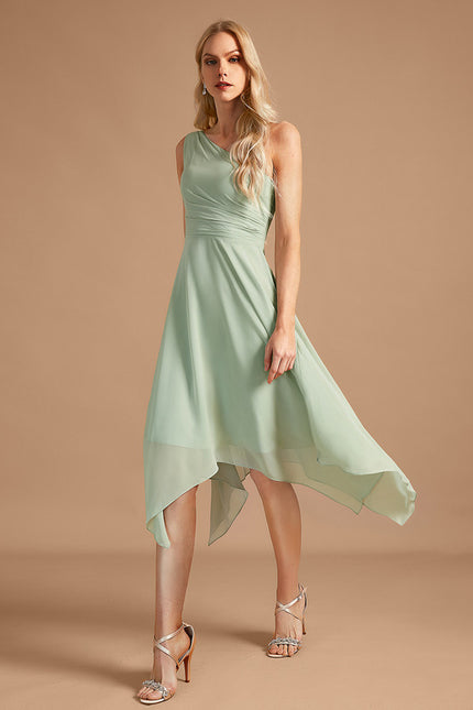 Robe Ceremonie Courte Rose
