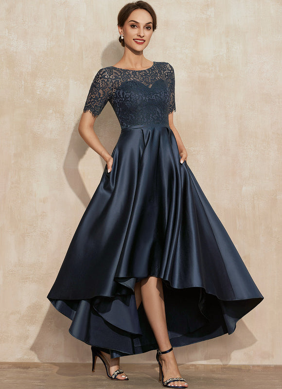 Robe Cérémonie Nuit Satinée Éthérée