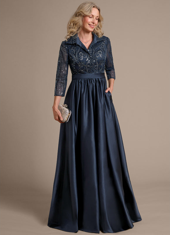 Robe Ceremonie Bleu Nuit - gallery 5