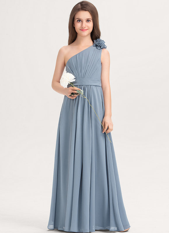 Robe Cérémonie Bleu Poudré Chic