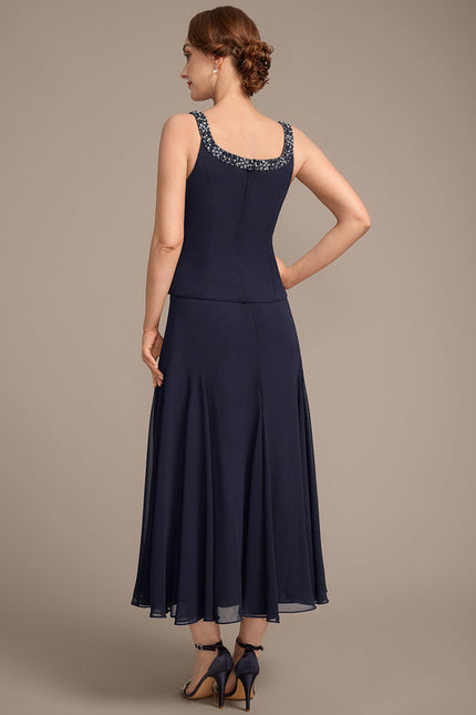 Robe Cérémonie Ensemble Chic Marine - gallery 7