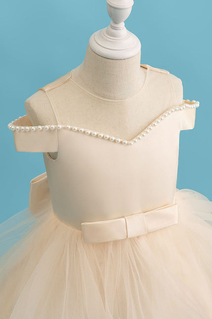 Robe Cérémonie Tulle Crème - gallery 2