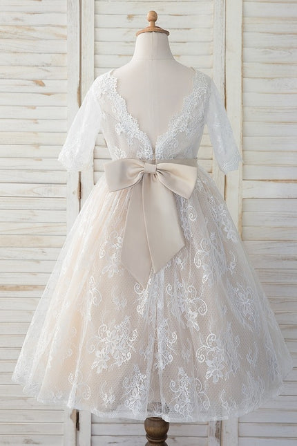 Robe Cérémonie De Cérémonie Enfantine - gallery 1