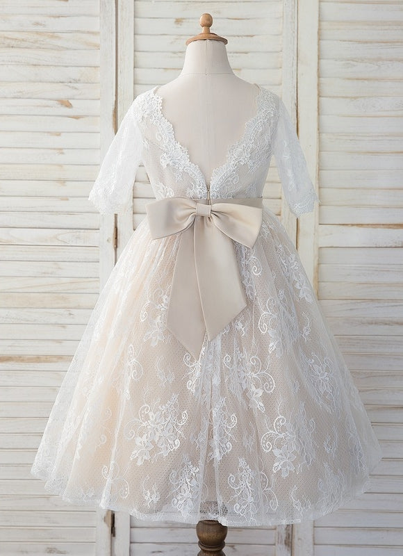 Robe Cérémonie De Cérémonie Enfantine - gallery 1