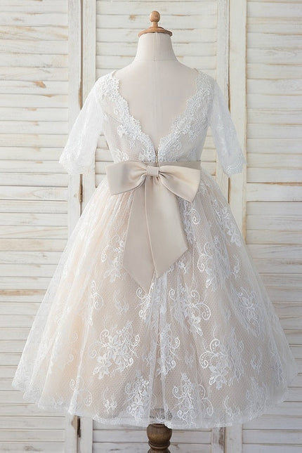Robe Cérémonie De Cérémonie Enfantine - gallery 1