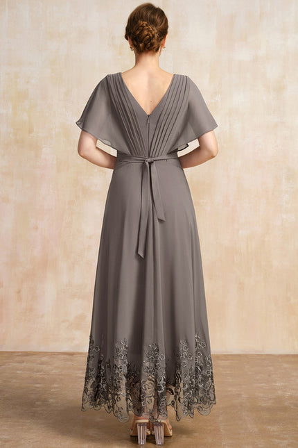 Robe Cérémonie Vaporeuse Dentelle - gallery 3