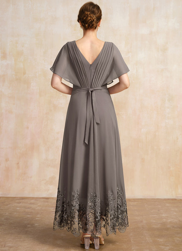 Robe Cérémonie Vaporeuse Dentelle - gallery 3