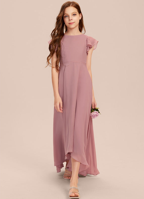 Robe Cérémonie Mousseline Marine - gallery 1