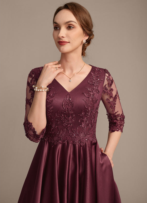 Robe Cérémonie Élégance Pourpre Scintillante - gallery 1