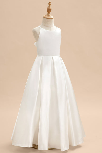 Robe Blanche Grande Taille Ceremonie - gallery 2