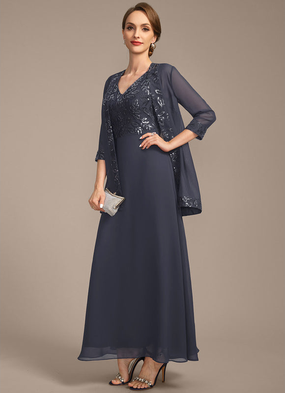 Robe Cérémonie Fluide Ornée - gallery 3