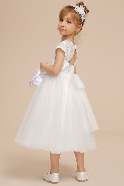 Robe Cérémonie De Cérémonie Enfantine - gallery 7