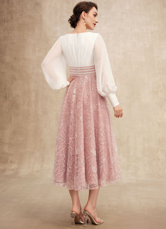 Robe Cérémonie Florale Éclatante - gallery 6