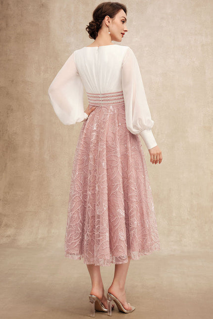 Robe Cérémonie Florale Éclatante - gallery 6